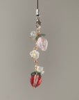 Strawberry Bloom Phone Charm
