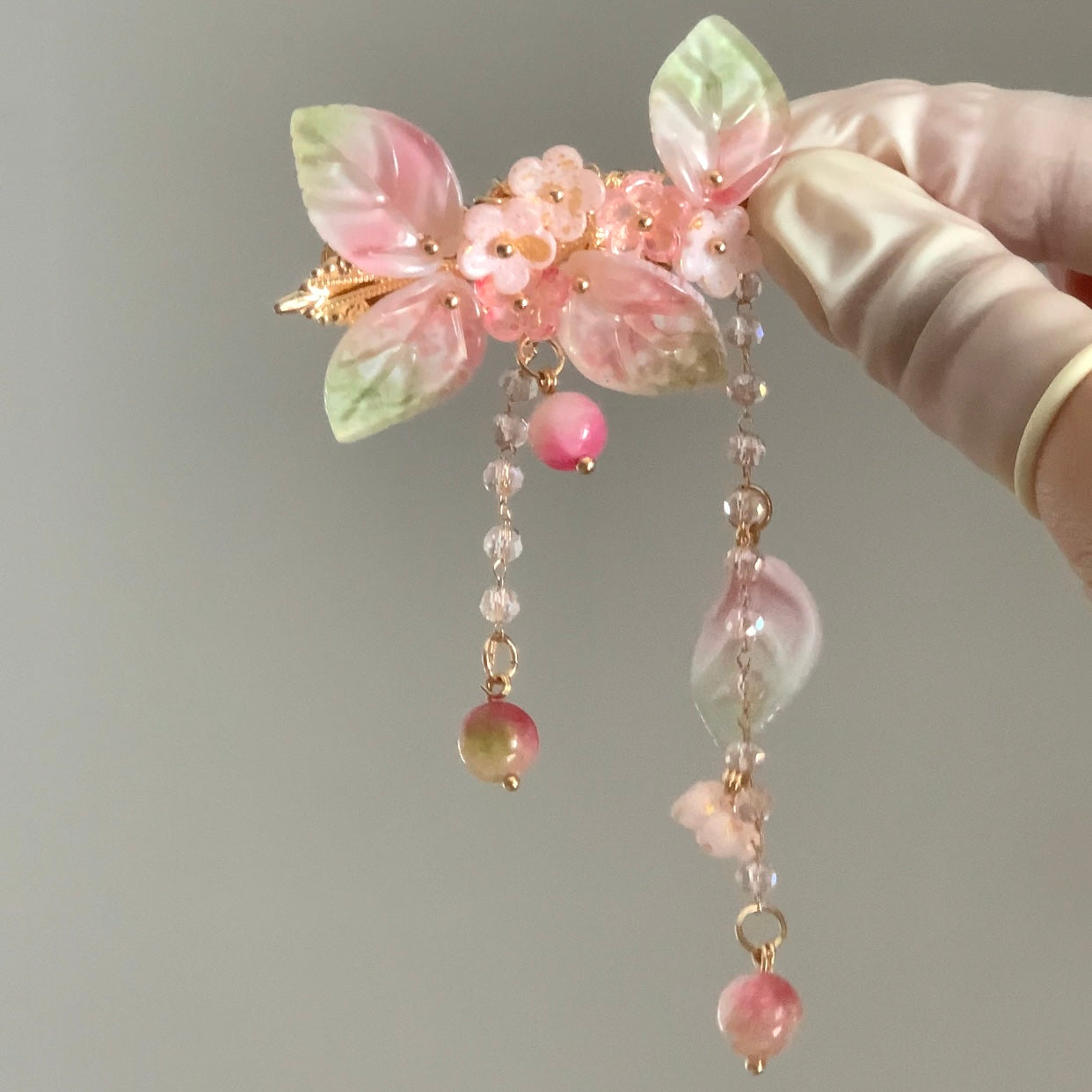Blushing Berry Bloom Hair Clip