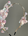 Iridescent Orchid Headband