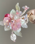 Iridescent Orchid Hair Clip