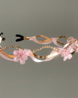 Blush Bloom Ribbon Headband