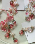 Strawberry Bloom Phone Charm