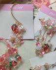 Strawberry Butterfly Ear Cuff