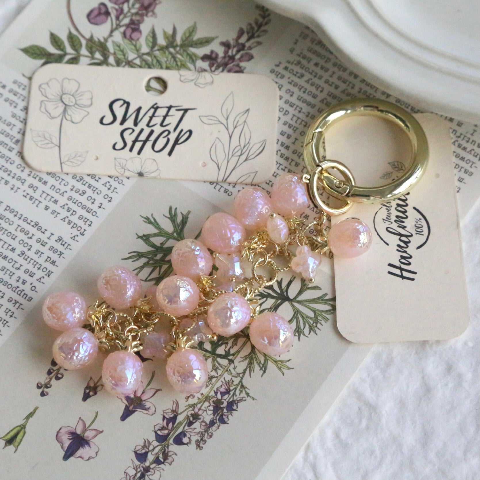 Fruit And Flower Bag/Key Charms – SWEETSHOP JEWELRY
