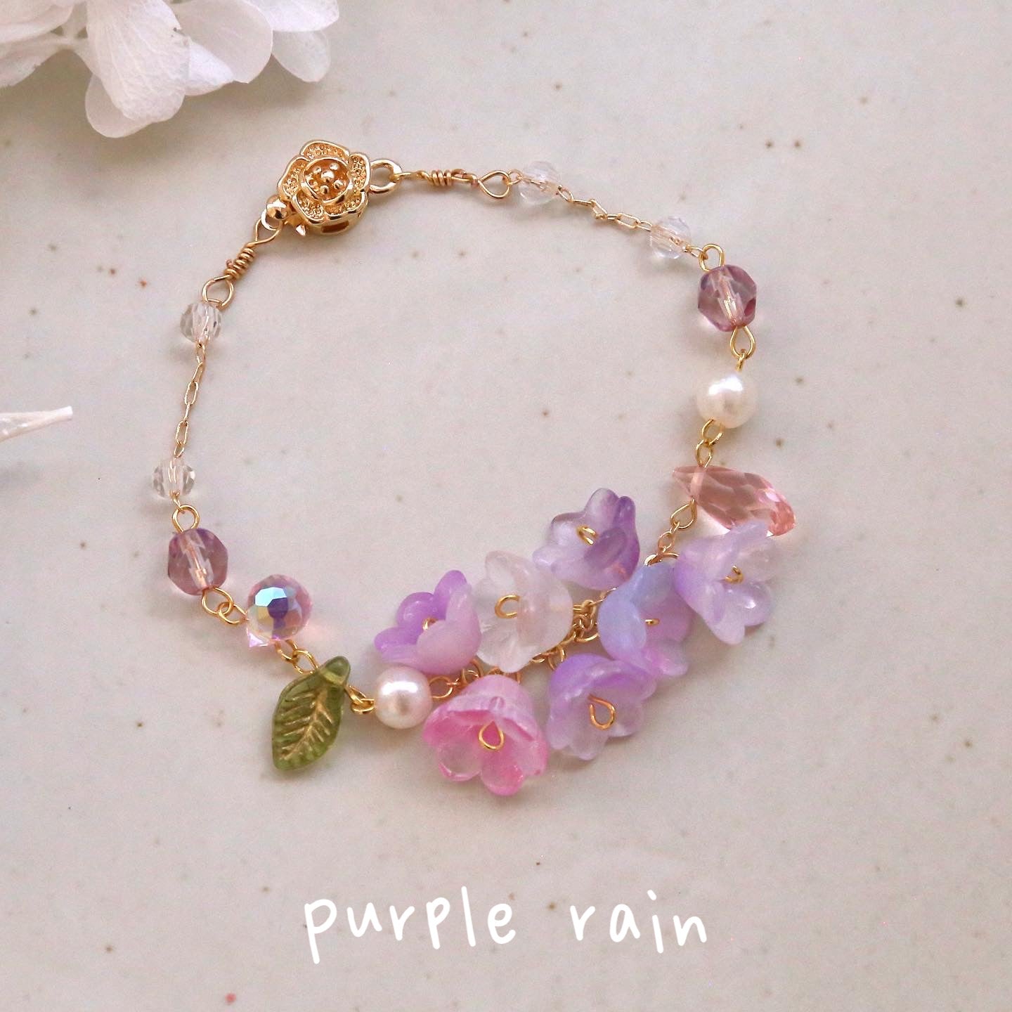 Rainbow Flower Bracelets