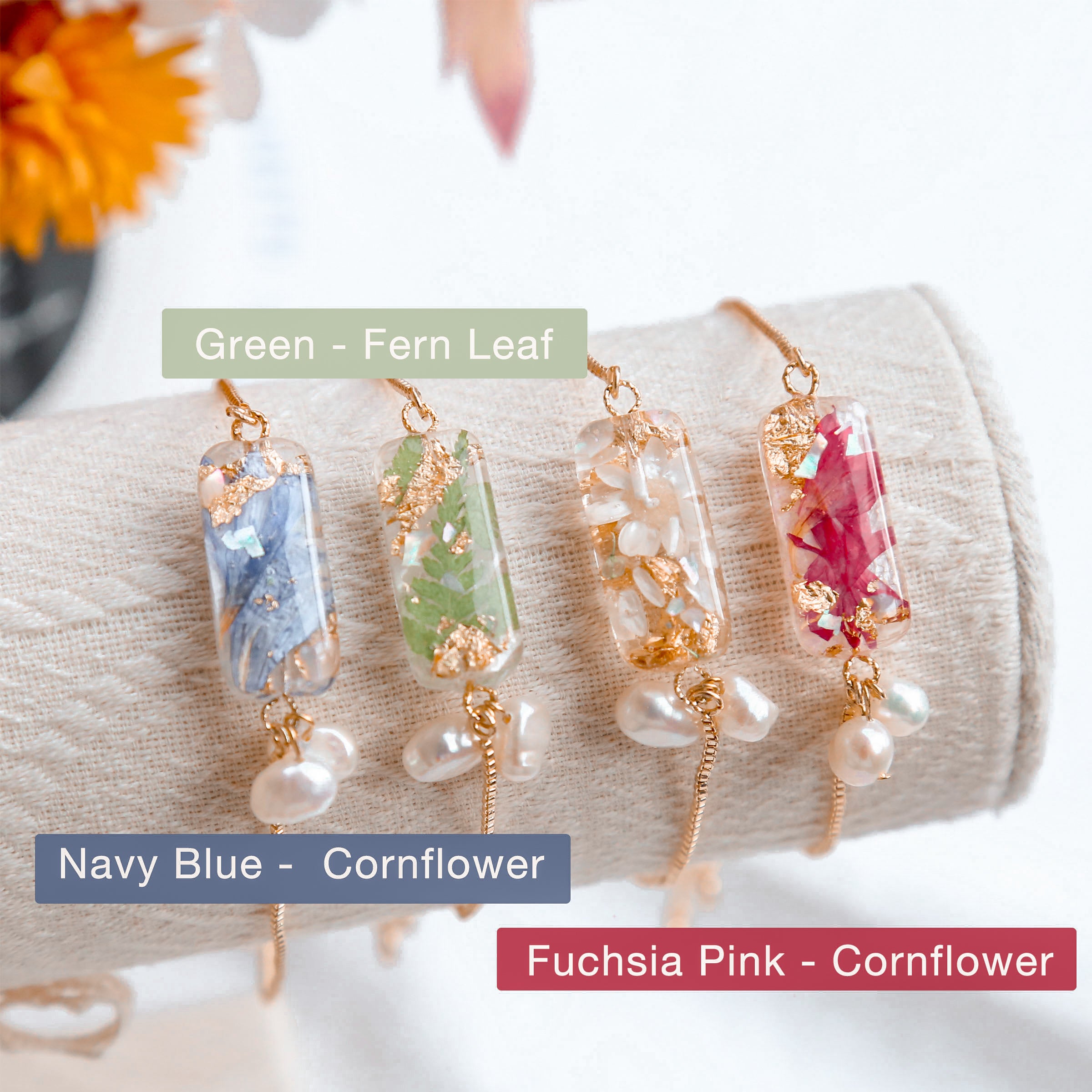 Dried Flower Bracelets