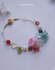 Christmas 7 Flower Bracelets