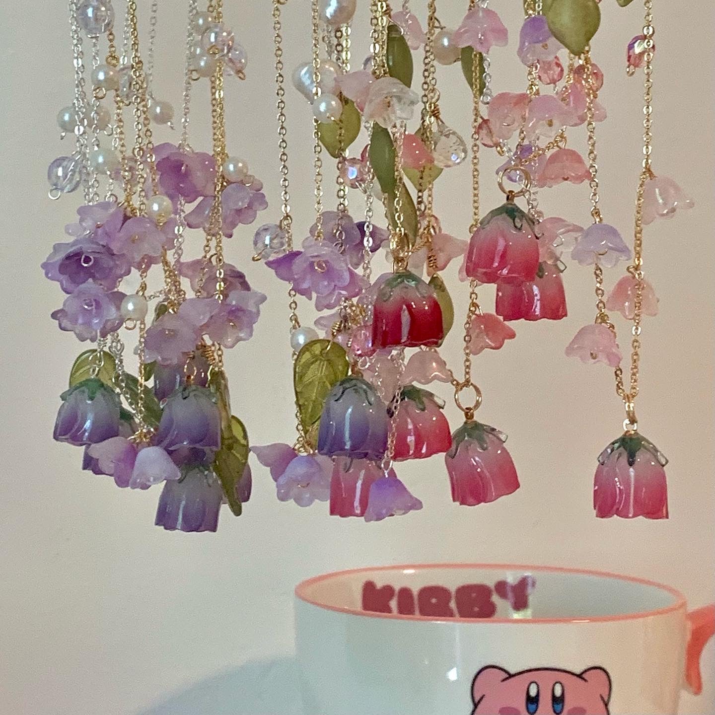 Rose &amp; Lily Necklaces