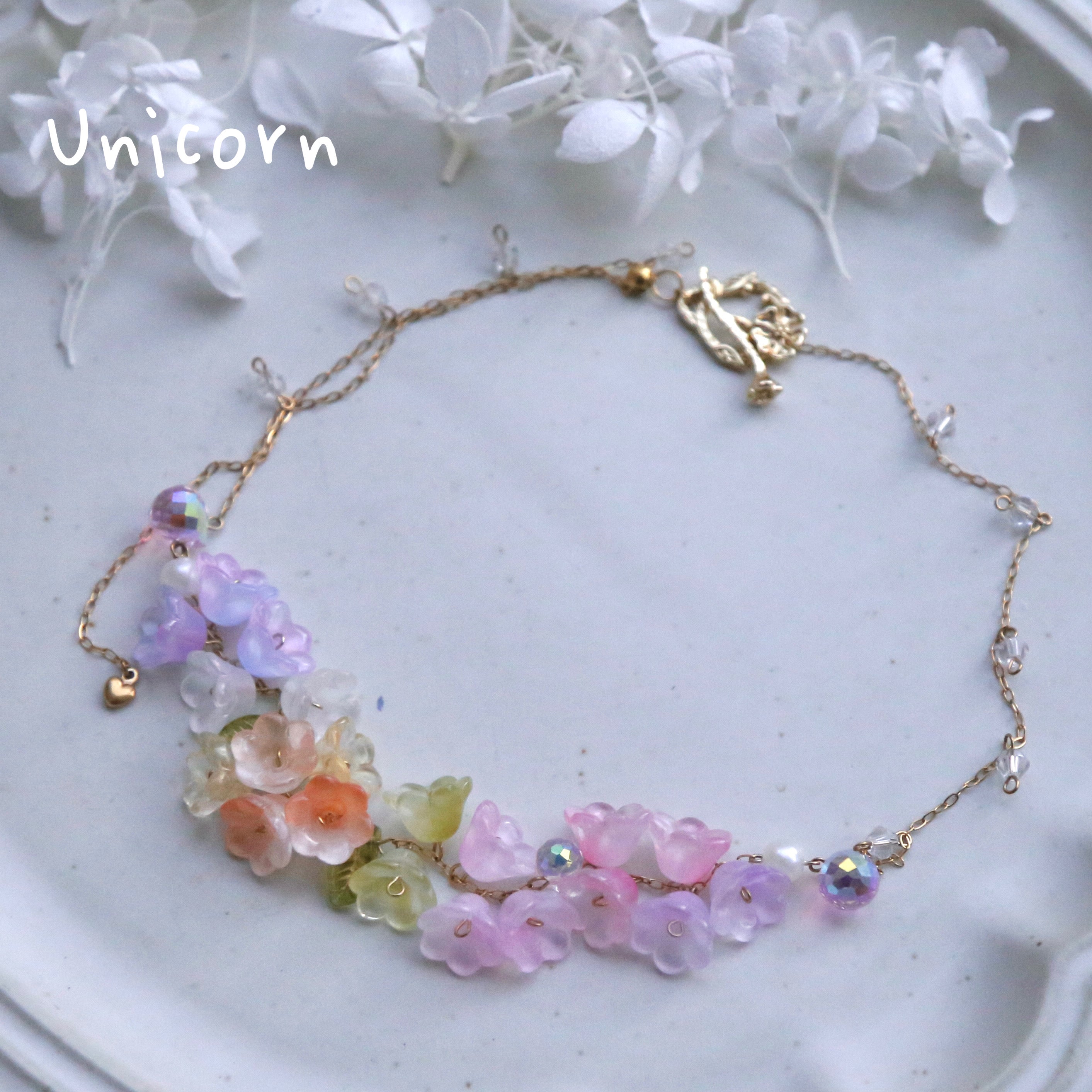 Colorful Flower Necklaces