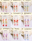 Colorful Flower& Petal Earrings