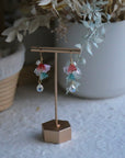 Christmas Flower Earrings