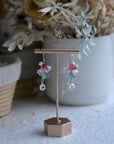 Christmas Flower Earrings