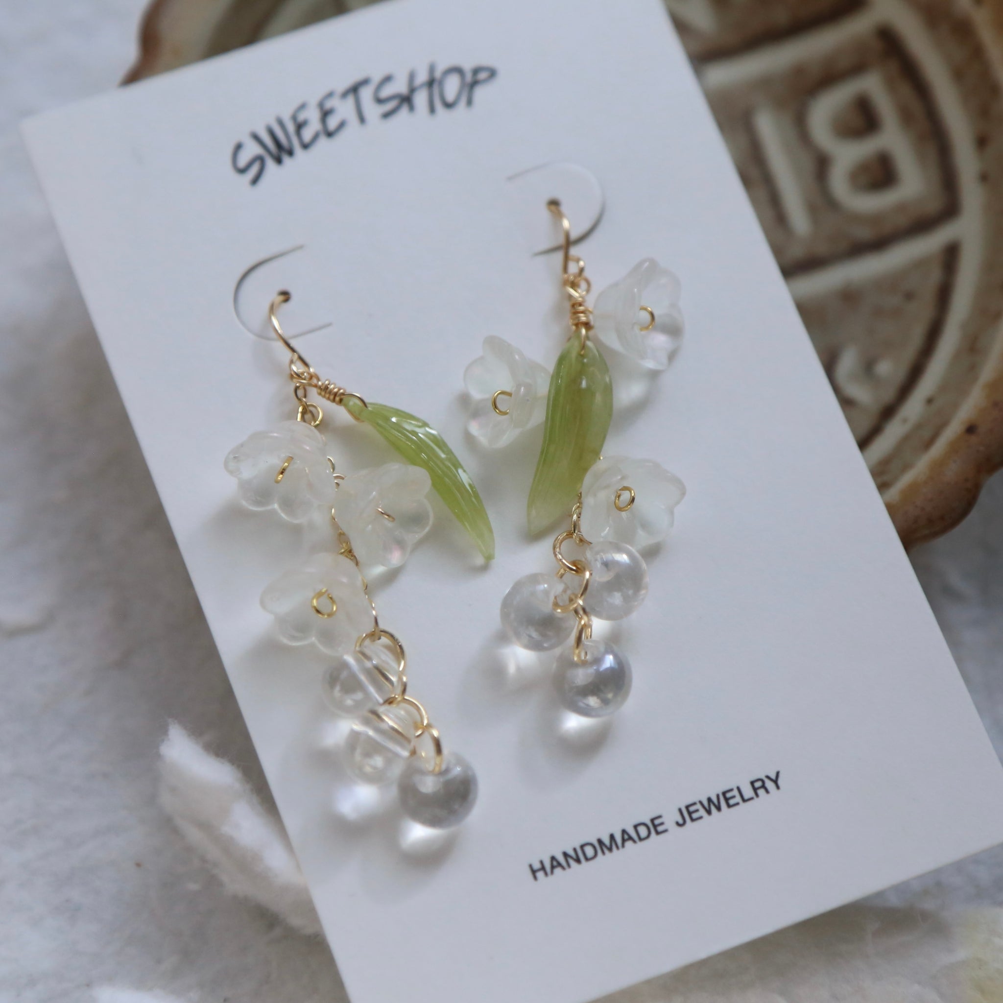 Lily of the valley earrings