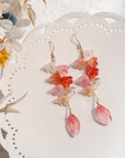 Colorful Flower& Petal Earrings